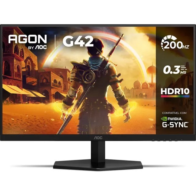 Monitor Gamer AOC Agon G42 27 200Hz 0,3ms IPS (27G42HE)