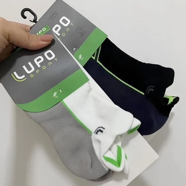 Kit 2 Pares Meia Lupo Dry Soquete Curto