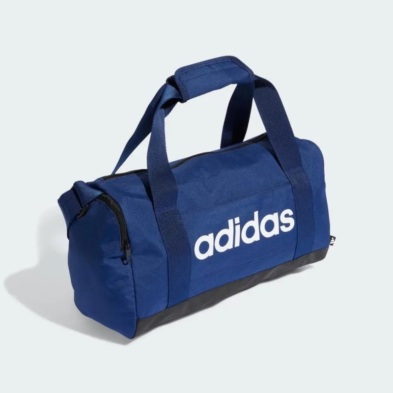 Mala Duffel adidas Linear Extra Small – Azul / Dark Blue / White