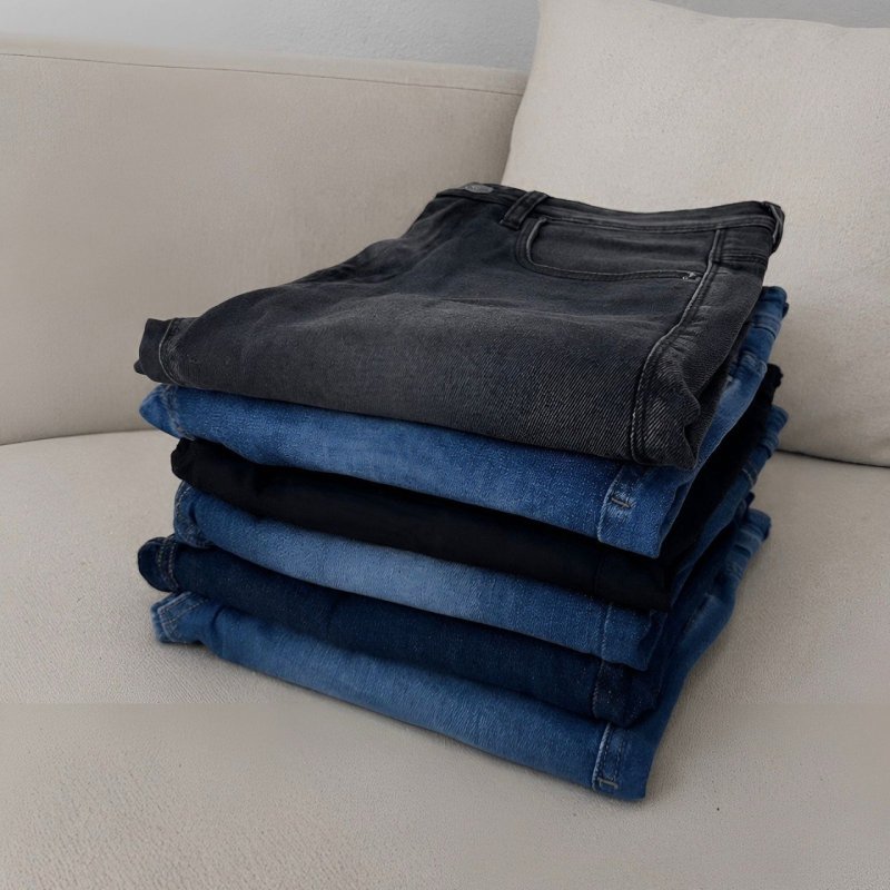 Kit 3 Calça Jeans Masculina Skinny Costura Reforçada