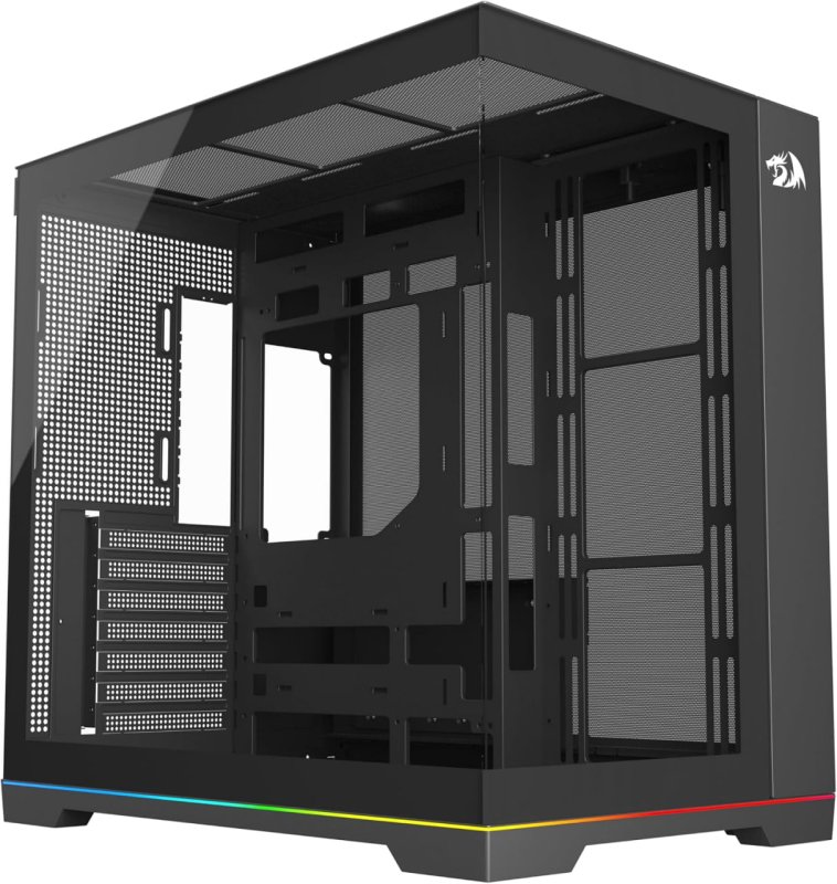 Gabinete Gamer Redragon Scalpel ARGB Preto ATX