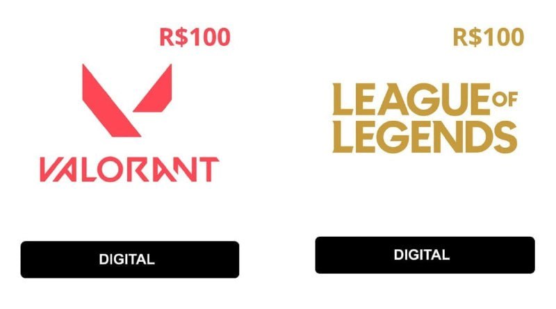 Gift Card por R$ 85