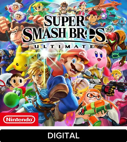 Super Smash Bros. Ultimate - Nintendo Switch (DIGITAL)
