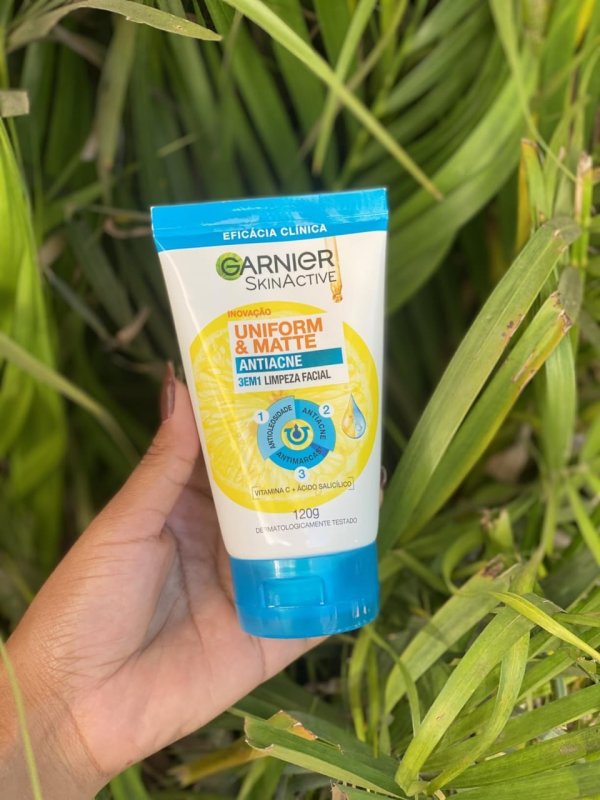 Sabonete Facial Garnier 3 em 1 Antiacne 120g