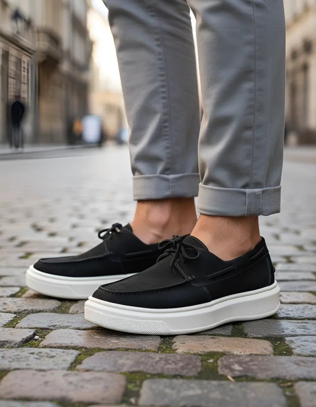 Sapatenis Masculino Casual Mocassim Couro Legitimo Nobre Top