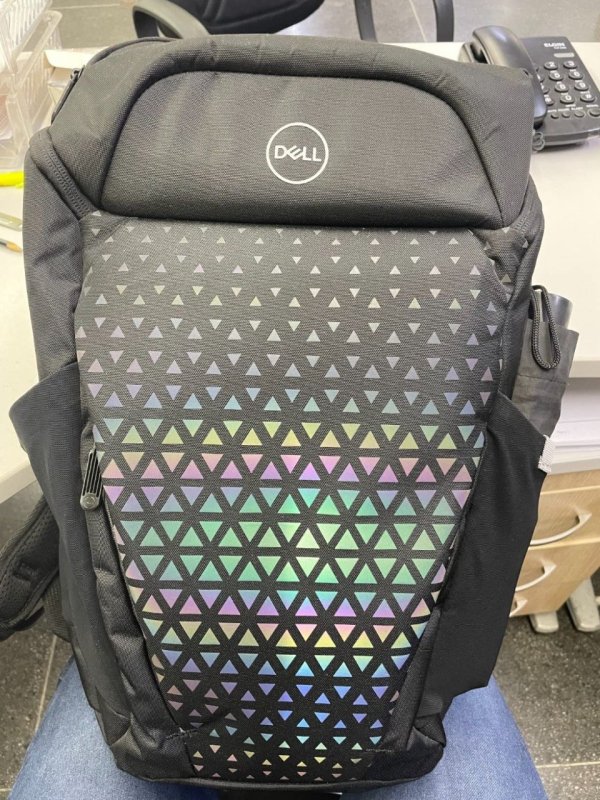 Mochila Dell Gaming Preta para Notebook até 17.3"