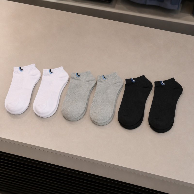 Kit 6 Pares De Meias Cano Curto Unissex Sport Lupo + Frete Grátis