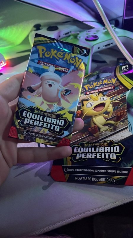 Pokémon TCG Blister ME03 Equilíbrio Perfeito + Frete Grátis