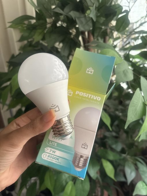 Smart Lâmpada Wi-Fi Lite Positivo
