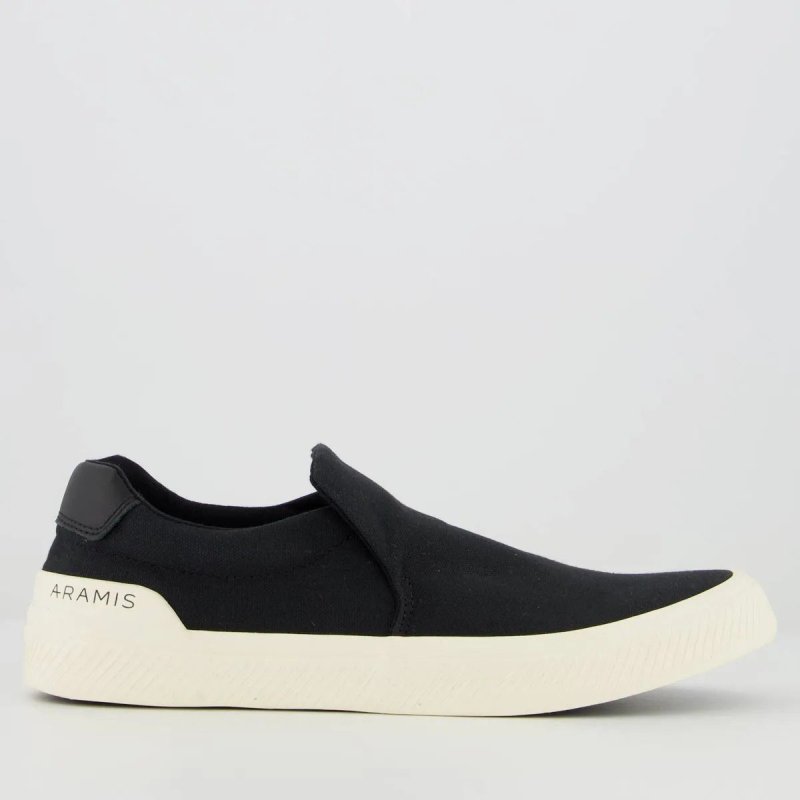 Tênis Aramis Daily Slip Canvas Preto