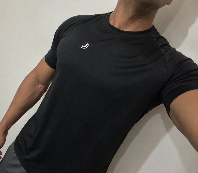 Camiseta Fitness Masculina Lupo Treino Performance Anti-suor