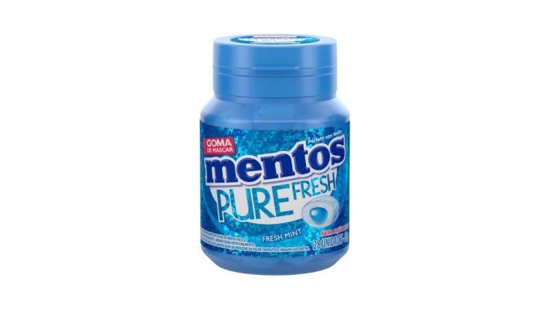 Gomas de Mascar Mentos Pure Fresh Mint 28 un. 56g