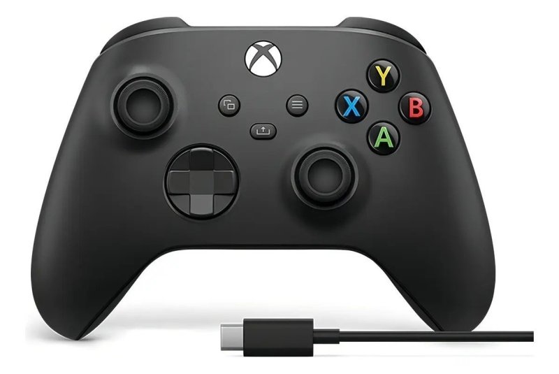Controle Sem Fio Xbox Series Ep2-40651 + Cabo Usb Preto Carbon Black