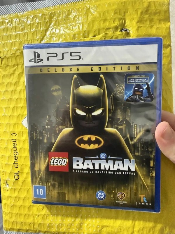 Lego Batman O Legado Cavaleiro Trevas Edição Deluxe Ps5 + Frete Grátis