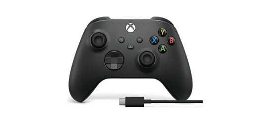 Controle Sem Fio Xbox Series Ep2-40651 + Cabo Usb Preto Carbon Black