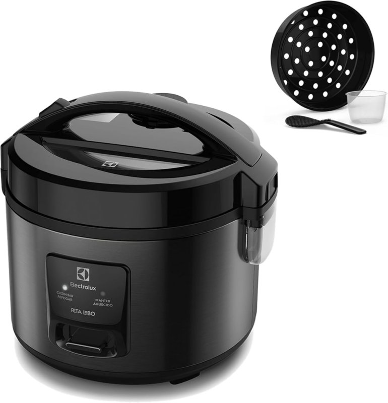 Panela Elétrica de Arroz Electrolux a Vapor – Capacidade 2L