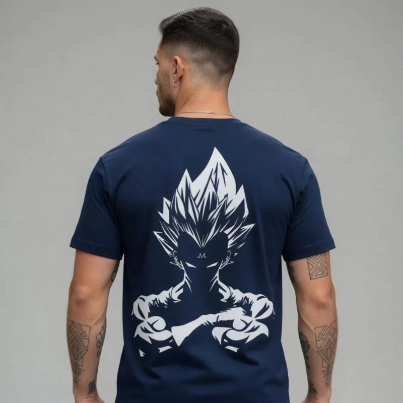 Camiseta Academia Marca Majin Vegeta Dragon Ball Z Bt978 + Frete Grátis