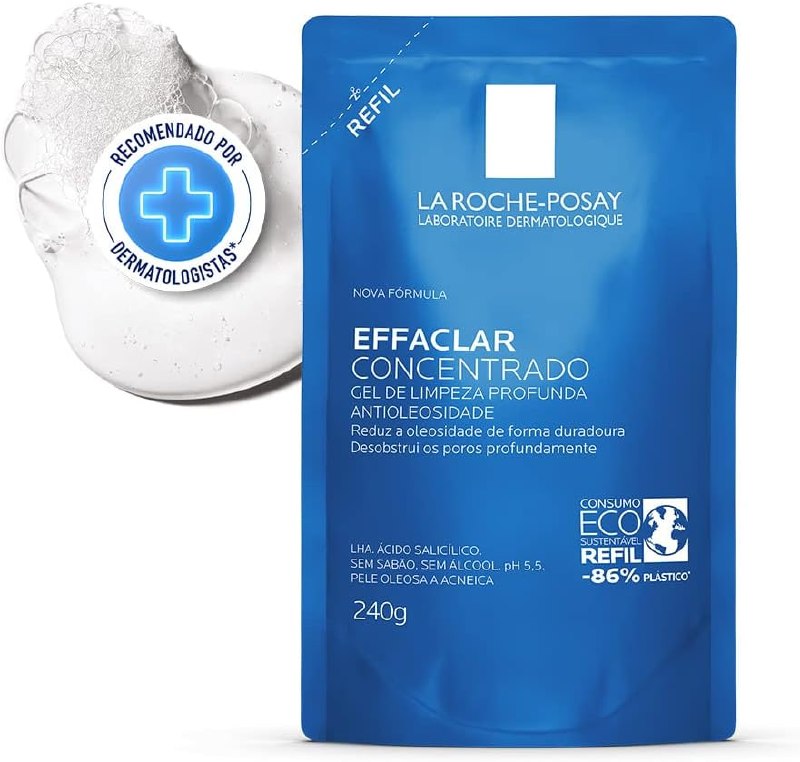 La Roche-Posay Effaclar Gel Concentrado – Gel de Limpeza Facial