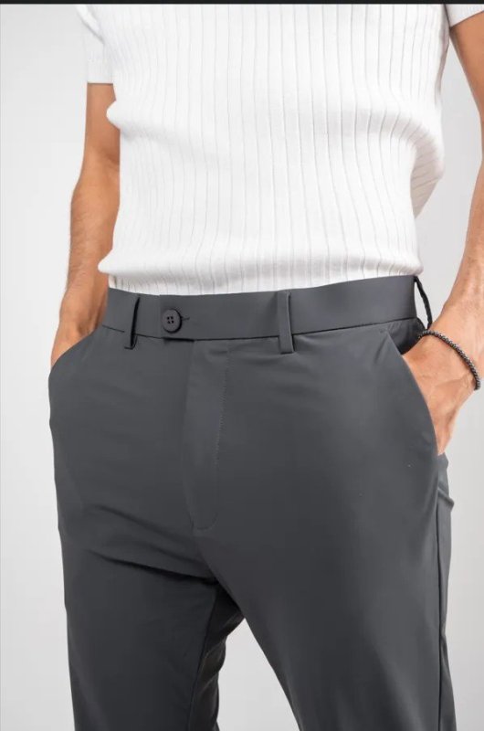 Calça Masculina Alfaiataria Tecnológica Confort Lycra