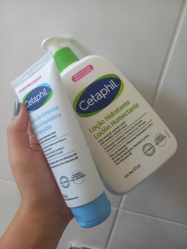 Kit Cetaphil Loção 473ml + Loção De Limpeza 100ml Sem Fragrância