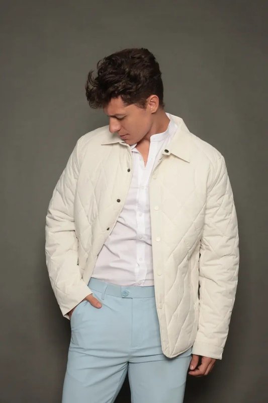 Jaqueta Masculina Bomber Puffer Forrada Acolchoada Premium