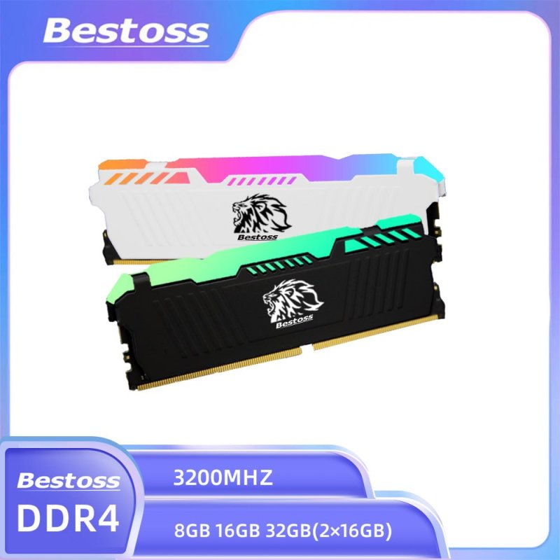 Memoria Ram DDR4 RGB 8GB 3200MHZ CL18 Bestoss