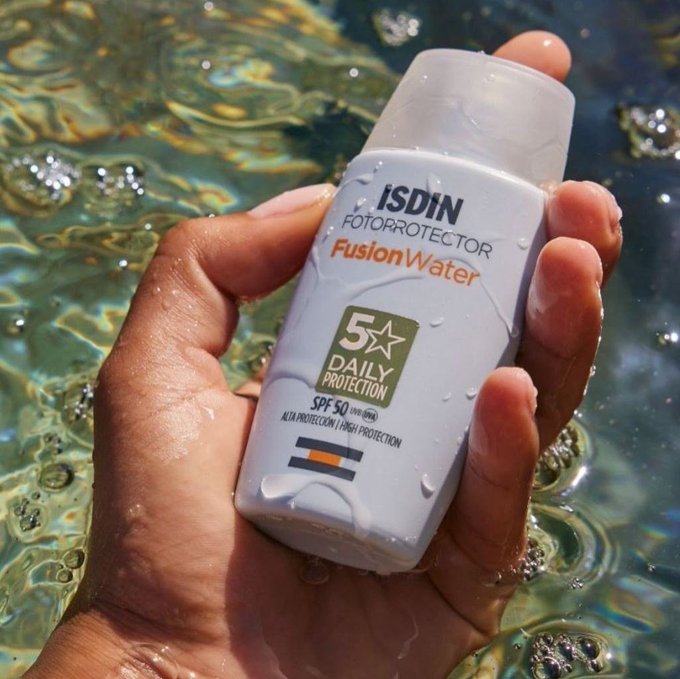 ISDIN Protetor Solar Facial Fusion Water 5 Stars + Frete Grátis