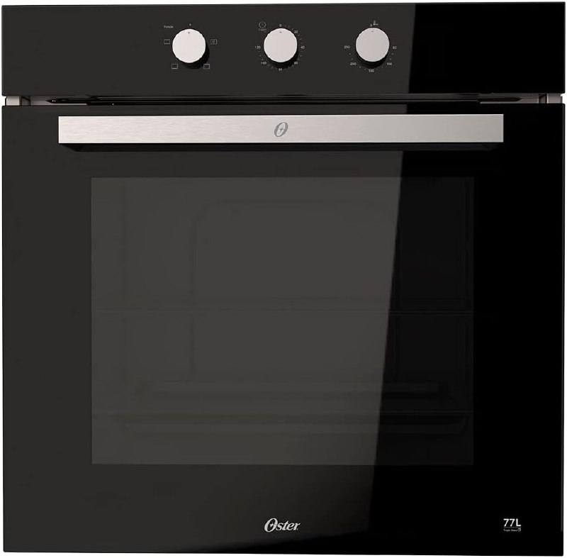 Oster Forno de Embutir Elétrico 77L Black 220V