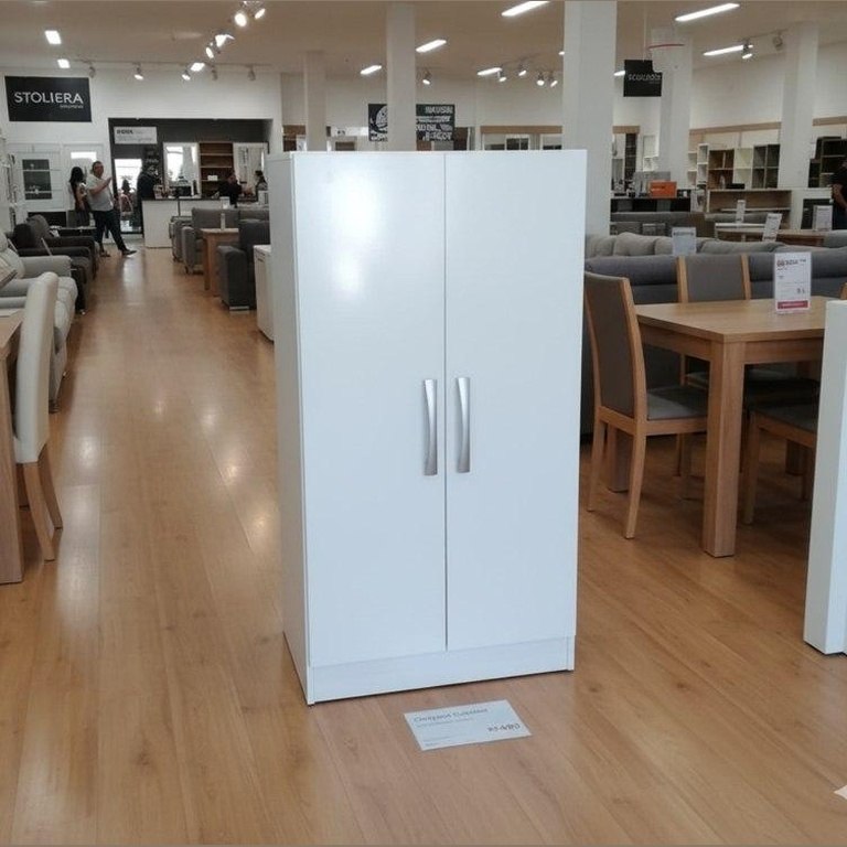Armário Multiuso Vaticano 2 Portas Branco