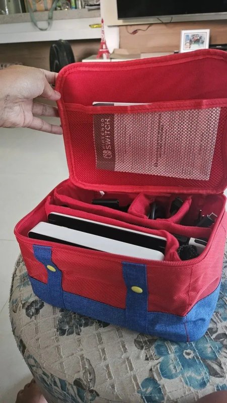 Bolsa Transporte Para Nintendo Switch/Switch 2 + Frete Grátis