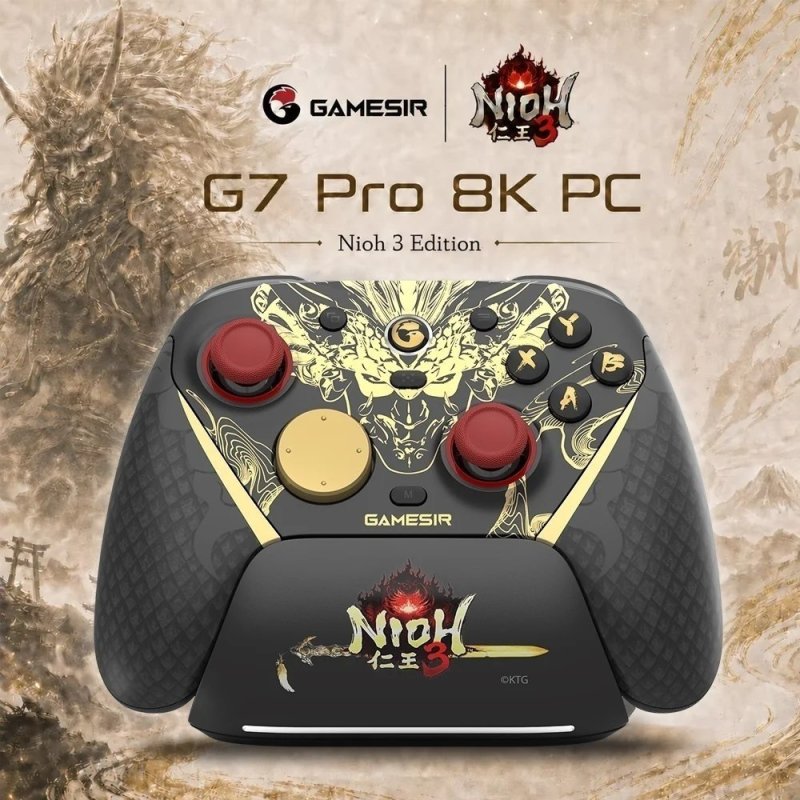 Controle GameSir G7 Pro 8K Nioh Edition Wireless Switch 8000Hz Polling Rate Gamepad