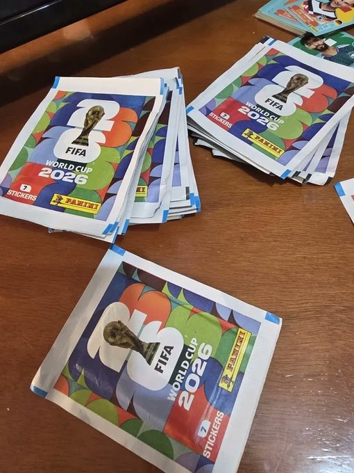 Kit 10 Envelopes Panini Copa Do Mundo FIFA 2026 - 70 Figurinhas + Frete Grátis