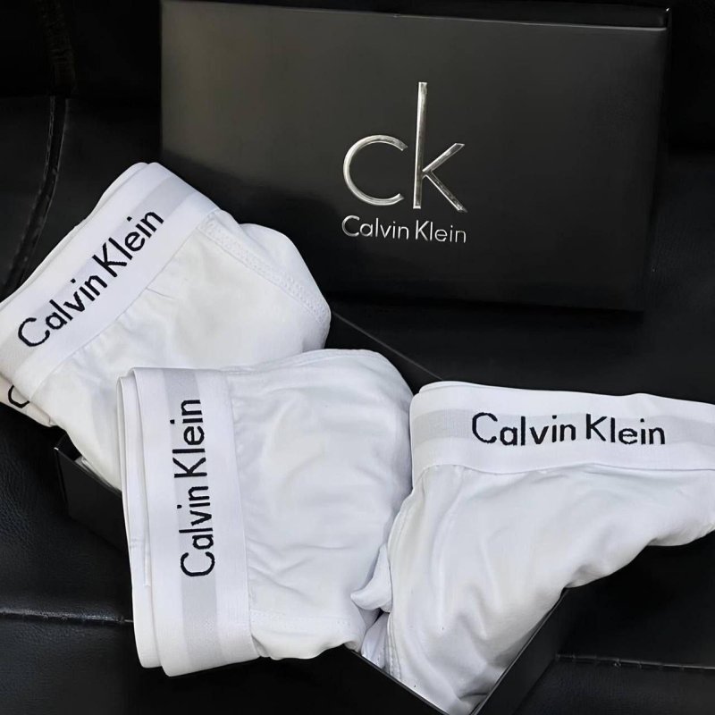 Kit Com 4 Cuecas Boxer Cotton Calvin Klein Original