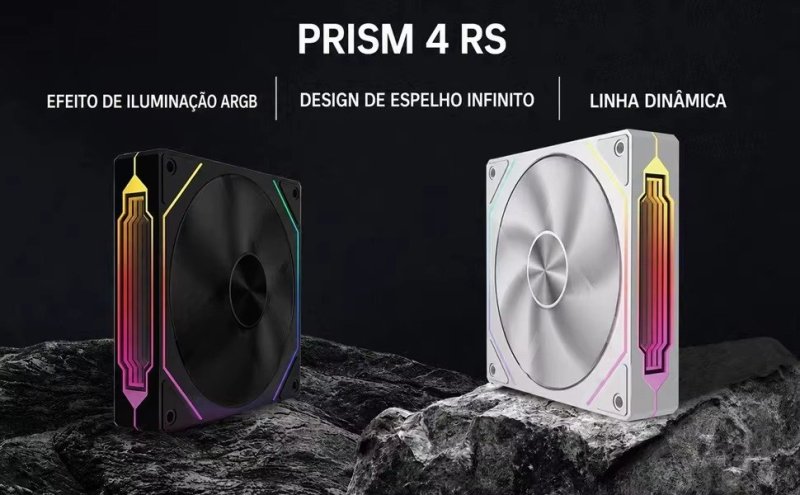 2 unidades - Fan Prism 4RS