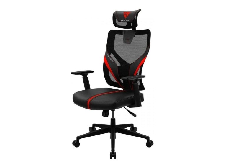 Cadeira Ergonômica Yama1 Vermelha ThunderX3
