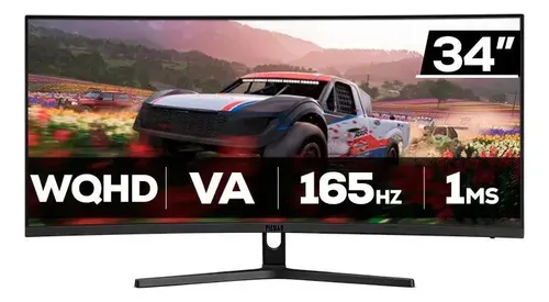 Monitor Curvo Pichau Nexus Wide 34" Ultrawide 165Hz