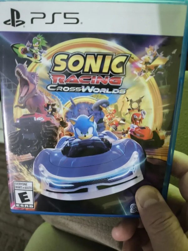 Jogo Sonic Racing Crossworlds Launch Edition Ps5 Fisico + Frete Grátis