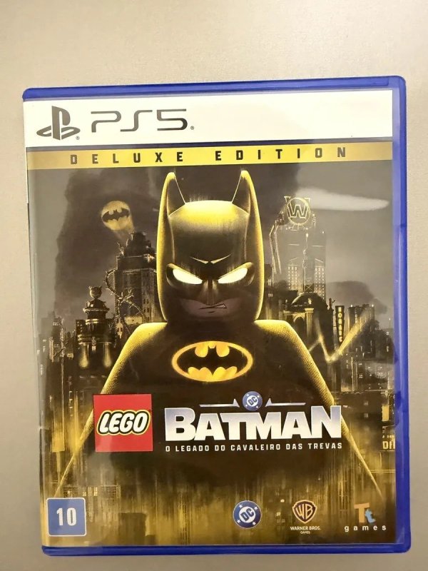 Lego Batman O Legado Cavaleiro Trevas Edição Deluxe Ps5 + Frete Grátis