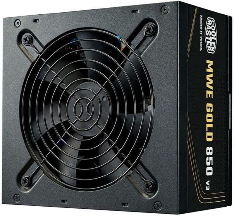 FONTE COOLER MASTER ATX 3.1 850W MWE GOLD 850 V3 PFC ATIVO 80 PLUS GOLD