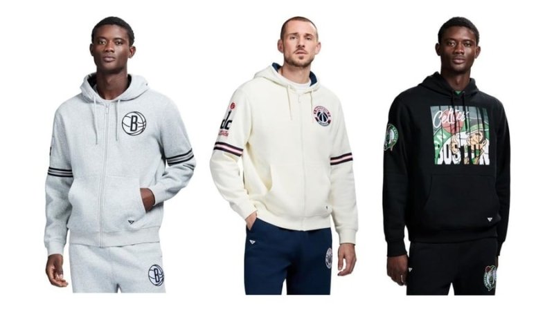 Roupas e Acessórios NBA e NFL Officially com até 90% OFF