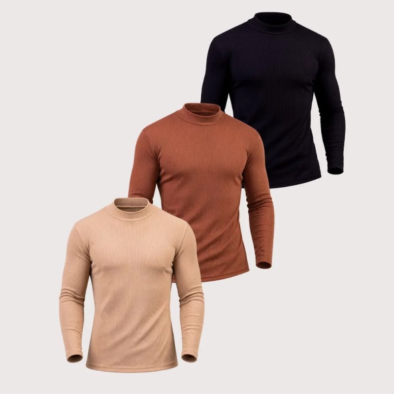 Kit 3 Cacharrel Suéter Canelada Masculina