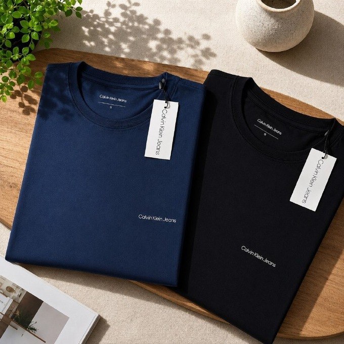 Kit com 2 Camisetas Calvin Klein