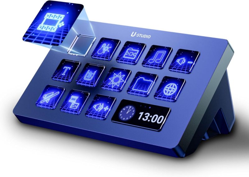 ULANZI Stream Controller Macro Keyboard D200 U-Studio Macro Pad