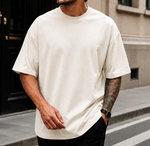 Camiseta Oversized Masculina 100% Algodão
