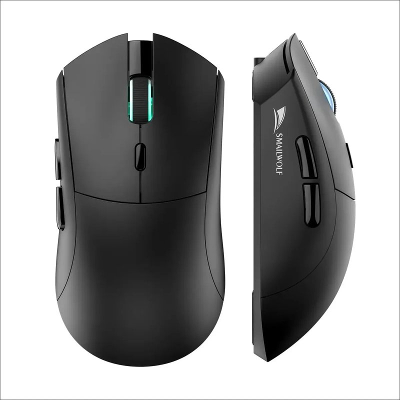 2x Mouse Gamer Sem Fio Smailwolf Rs7 20000dpi