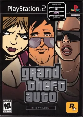 GTA Trilogy - PS2 Box Raro Lacrado Original