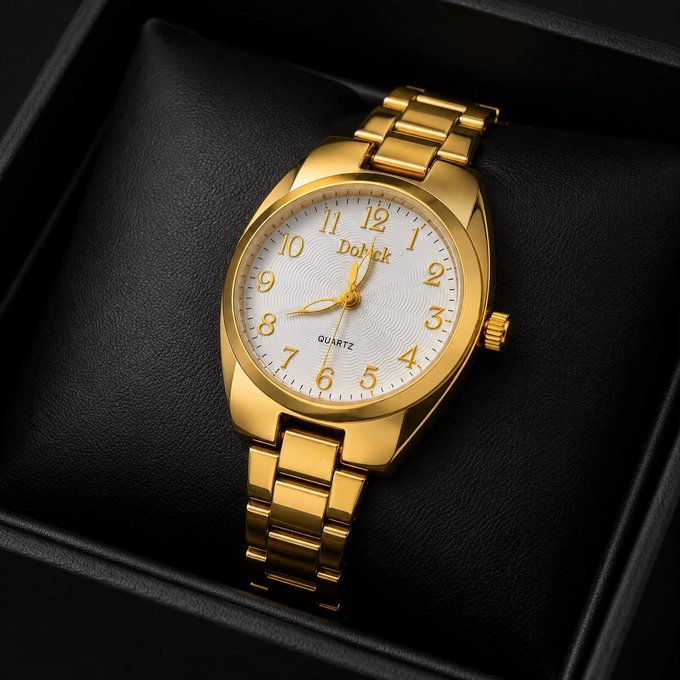 Relógio De Pulso Minimalista Old Money Feminino + Frete Grátis