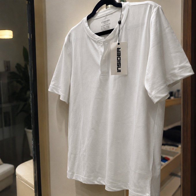 Camiseta Insider Henley Core (2 cores)