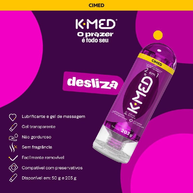 K-Med Lubrificante Íntimo 2 em 1