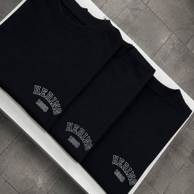 Camiseta Masculina Relaxed Manga Curta Com Bordado Hering